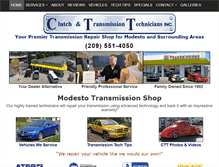 Tablet Screenshot of ctttransmissions.com